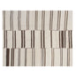 Minimalist Embroidery Light Kilim Rug, 185 × 230 cm (6.1 × 7.5 ft)