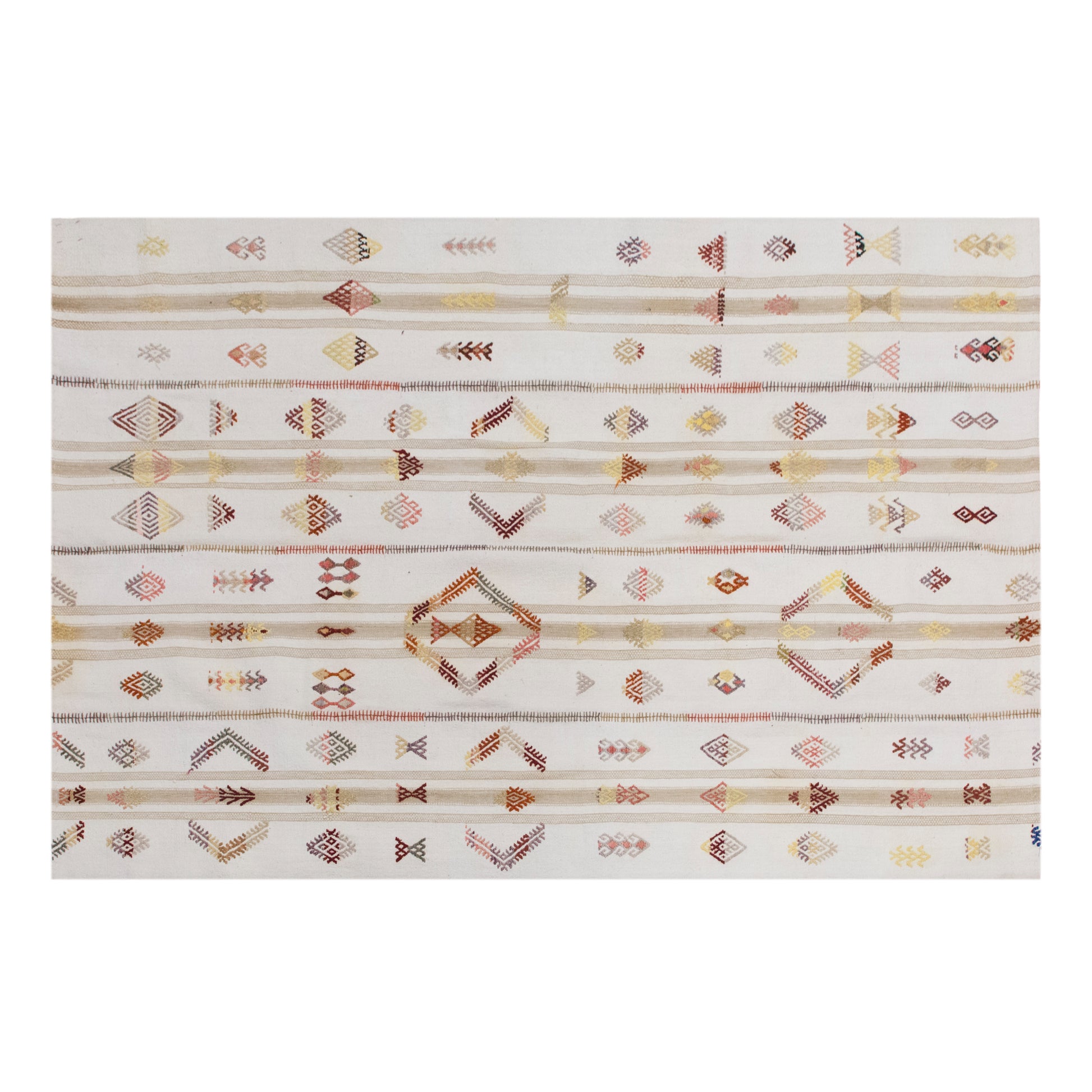 Minimalist Goat Hair Rug 160 × 240 cm (5.2 × 7.9 ft)
