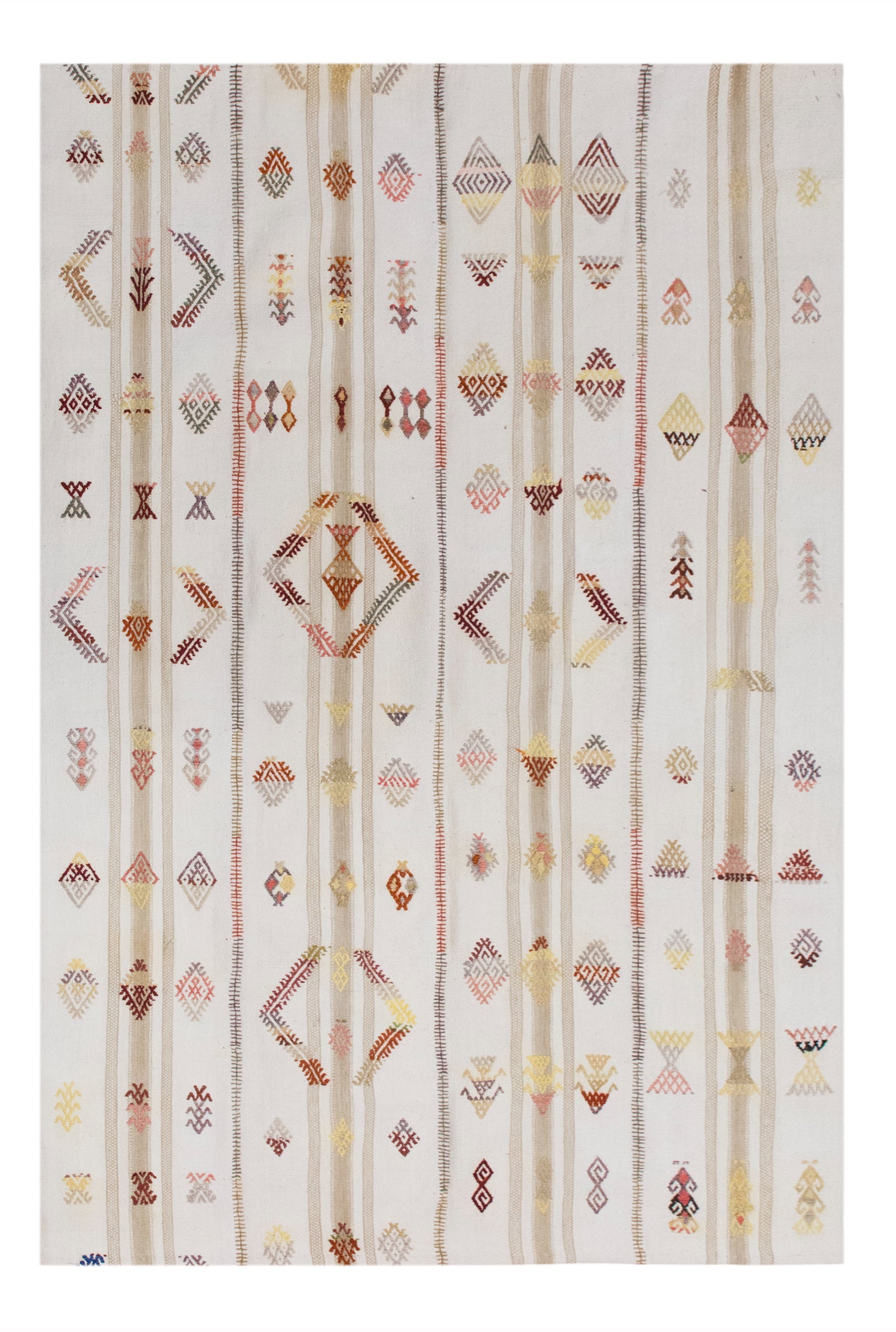 Minimalist Goat Hair Rug 160 × 240 cm (5.2 × 7.9 ft)