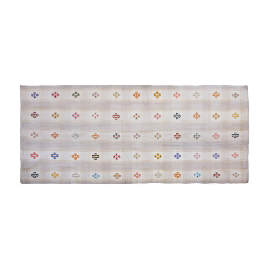 Minimalist Modern Kilim Rug 108x272 cm, 3'6" x 8'11"