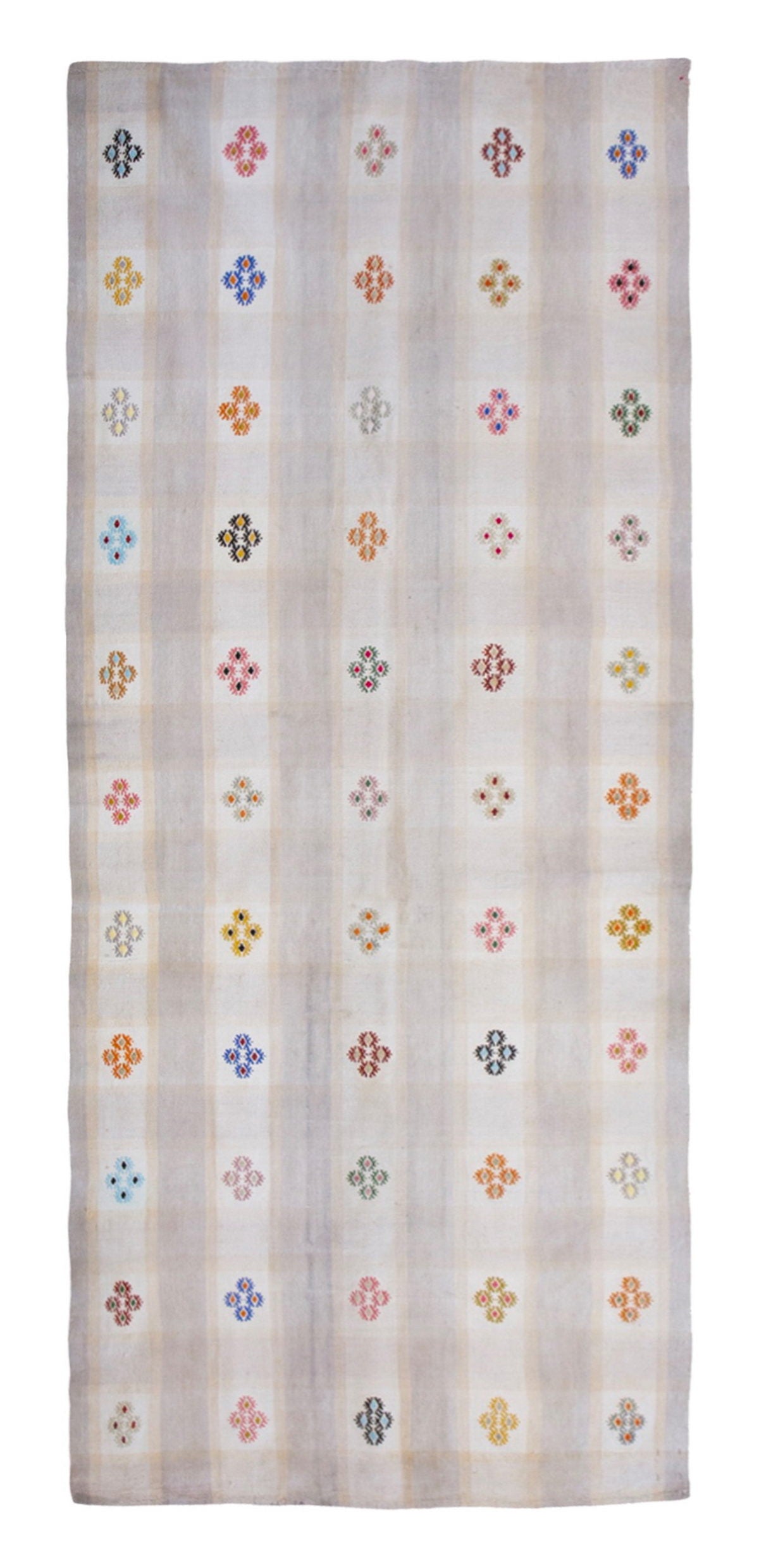 Minimalist Modern Kilim Rug 108x272 cm, 3'6" x 8'11"