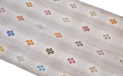 Minimalist Modern Kilim Rug 108x272 cm, 3'6" x 8'11"