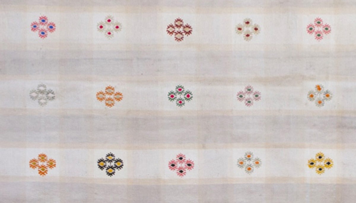 Minimalist Modern Kilim Rug 108x272 cm, 3'6" x 8'11"