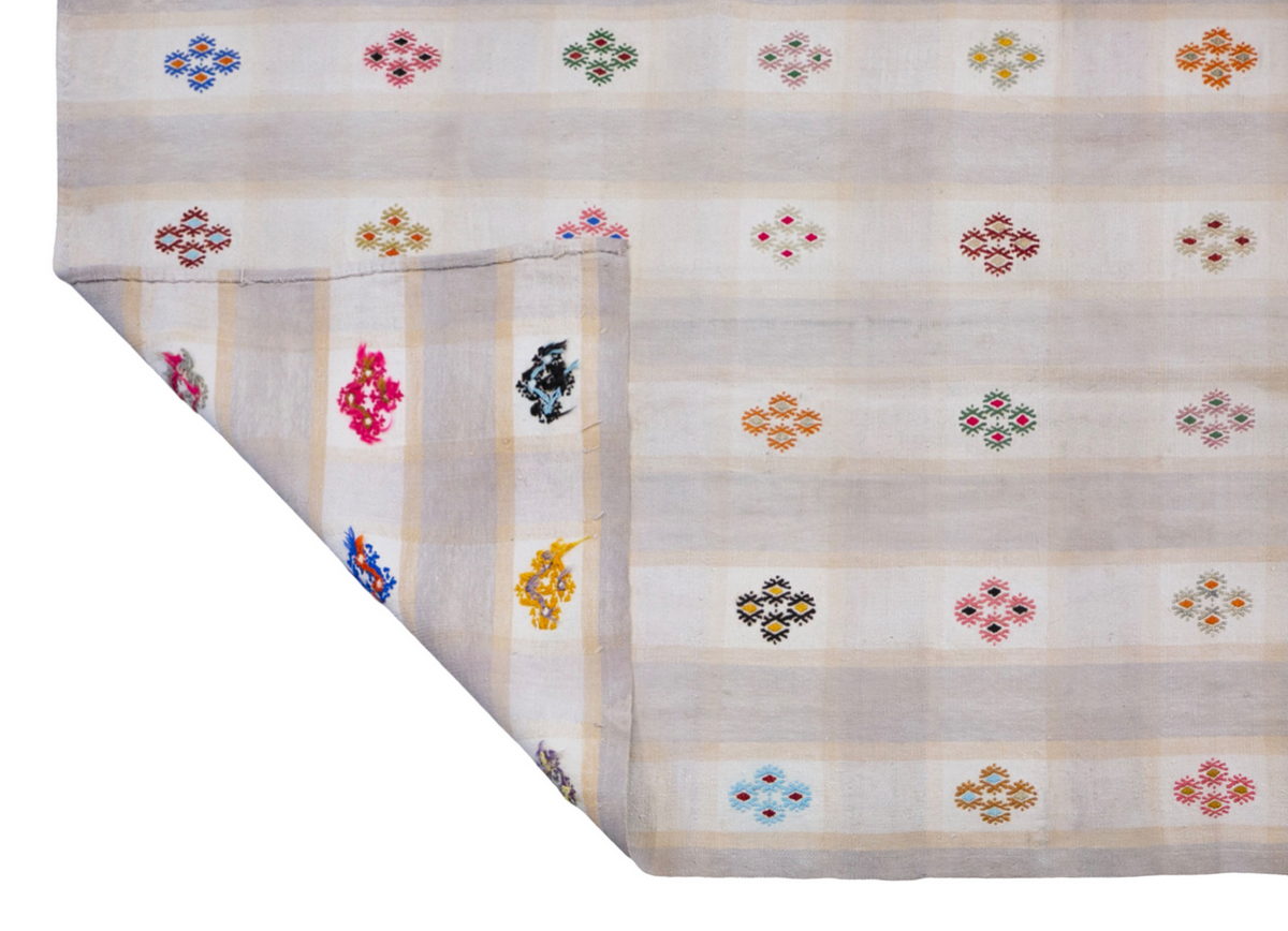 Minimalist Modern Kilim Rug 108x272 cm, 3'6" x 8'11"