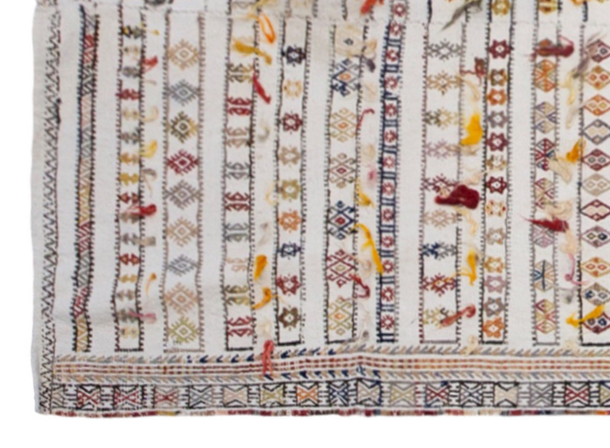 Minimalist Modern Kilim Rug 150x254 cm, 5'x8'4" ft
