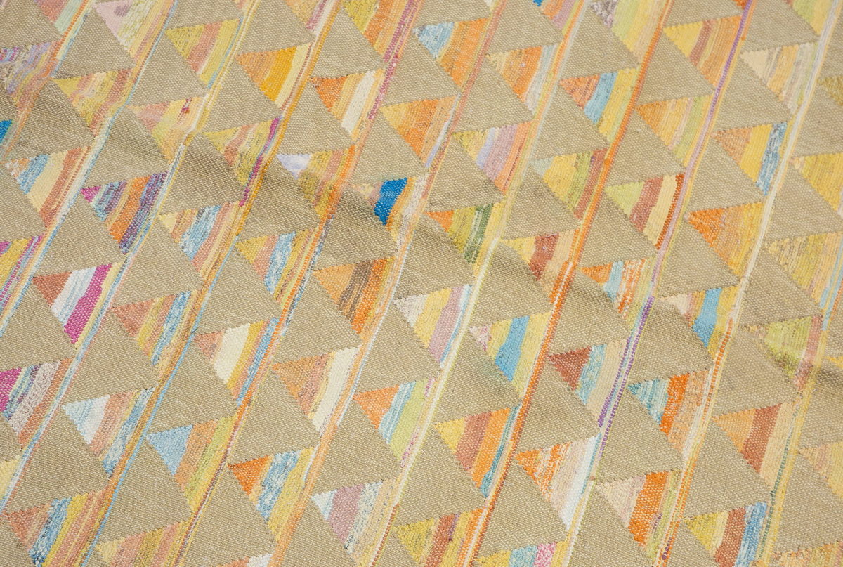 Minimalist Modern Kilim Rug 162x239 cm, 5'4" x 7'10"