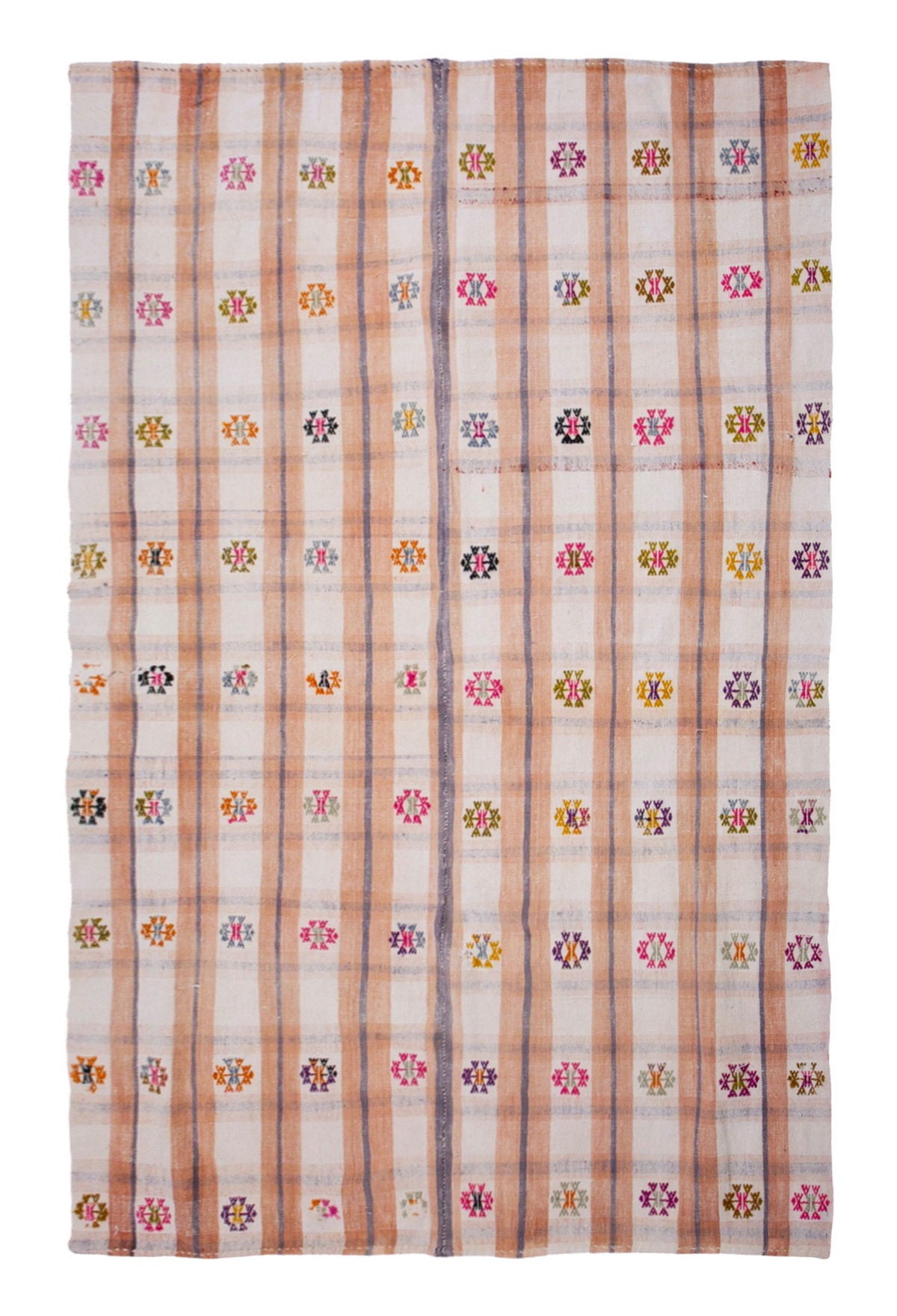 Minimalist Modern Kilim Rug 164x246 cm,  5'4" x 8'1"