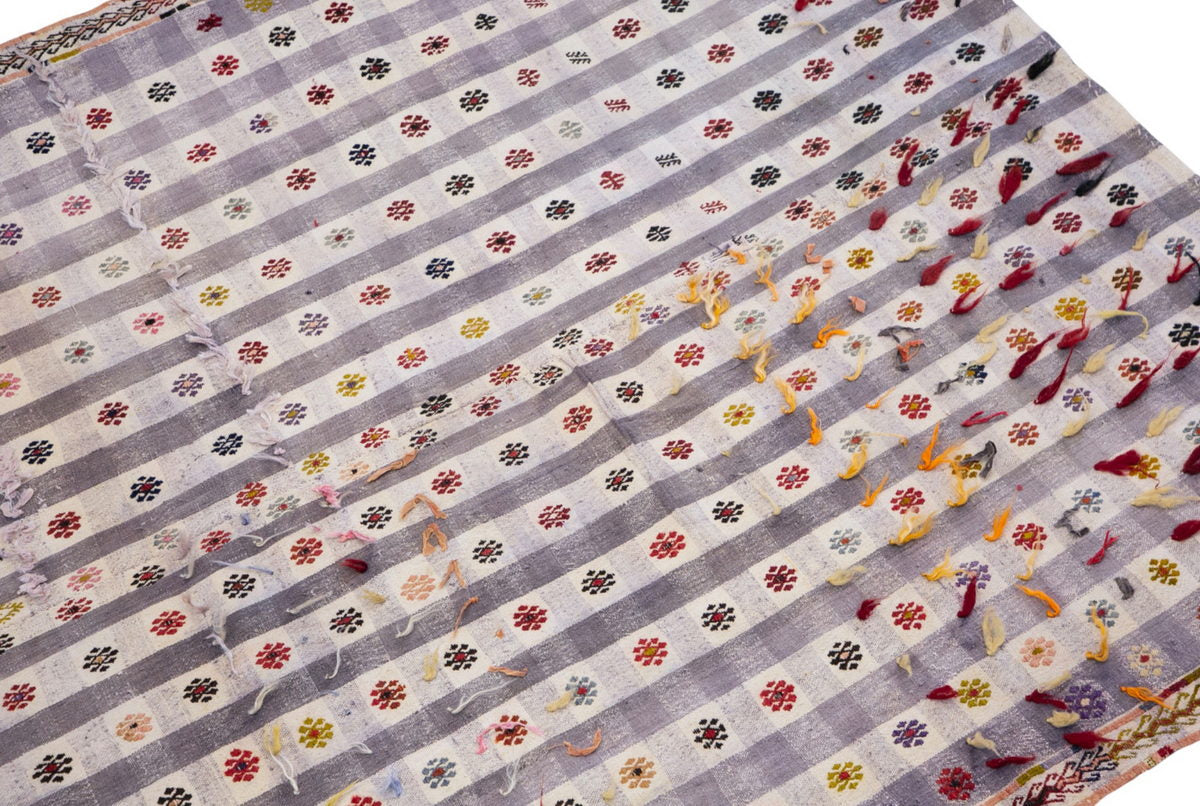 Minimalist Modern Kilim Rug 175x281 cm, 5'9" x 9'3"