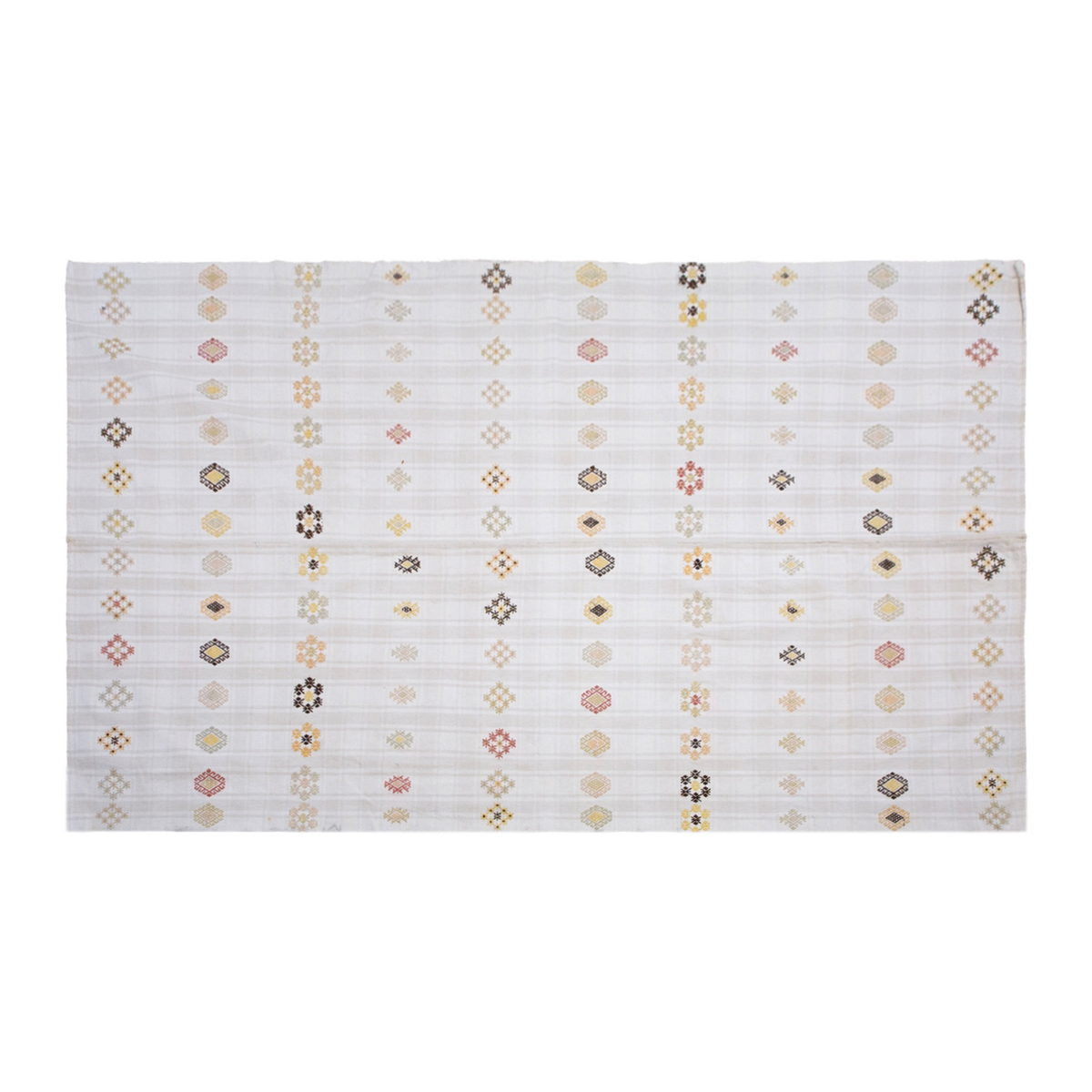 Minimalist Modern Kilim Rug 193x277 cm,6'4" x 9'1" Feet