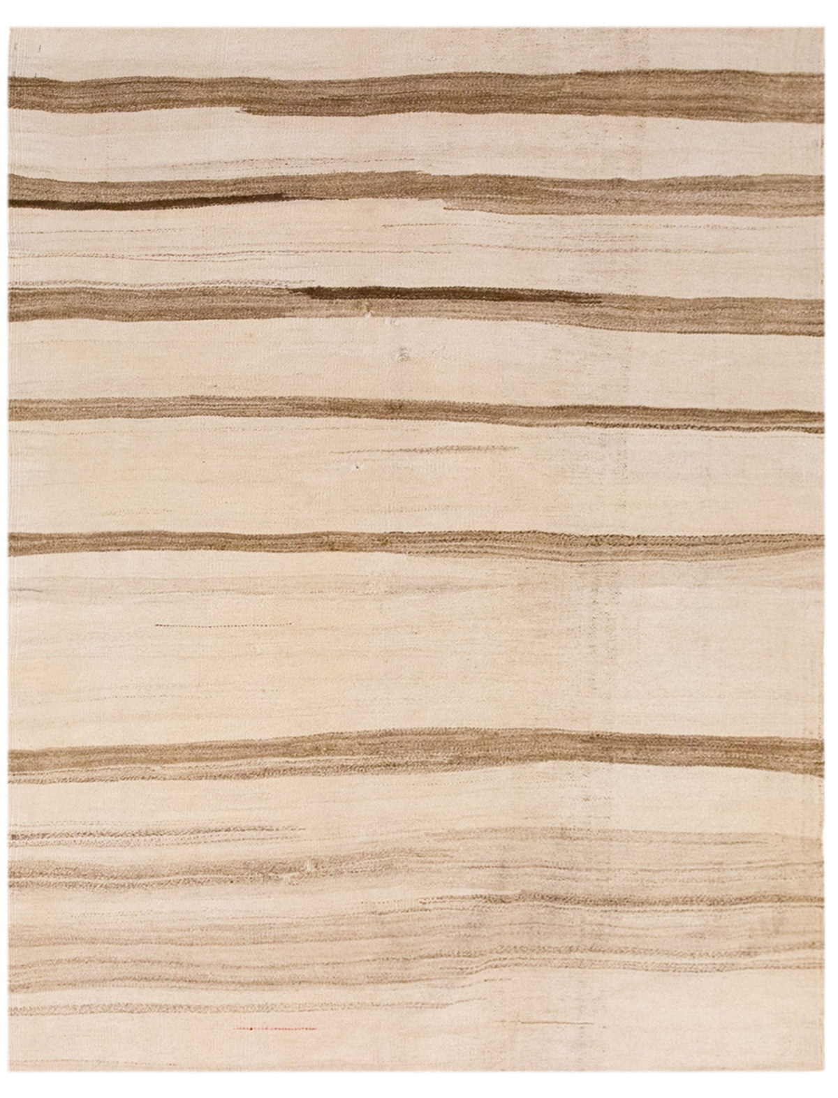 Minimalist Modern Turkish Kilim Rug 130x179 cm (4'3" x 5'10" ft)