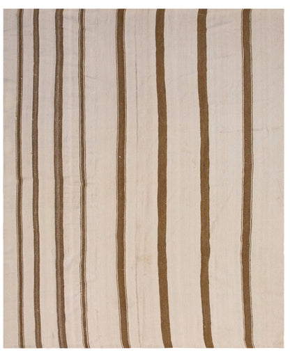 Minimalist Modern Turkish Kilim Rug 208x260 cm (6'10" x 8'6" ft)