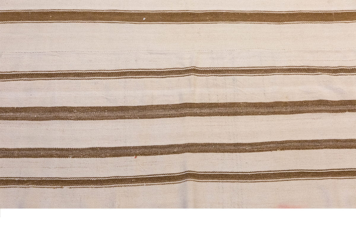 Minimalist Modern Turkish Kilim Rug 208x260 cm (6'10" x 8'6" ft)