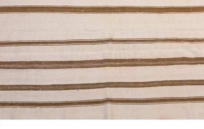 Minimalist Modern Turkish Kilim Rug 208x260 cm (6'10" x 8'6" ft)