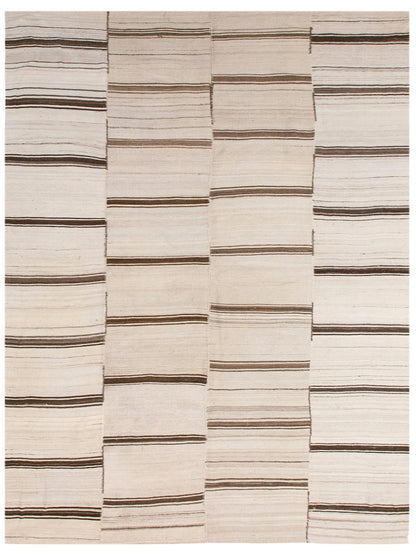 Minimalist Modern Turkish Kilim Rug 250x415 cm ( 8'2" x 13'7" ft)