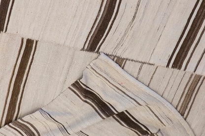 Minimalist Modern Turkish Kilim Rug 250x415 cm ( 8'2" x 13'7" ft)