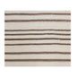 Minimalist Striped Goat Hair 240 × 280 cm 7.9 × 9.2 ft