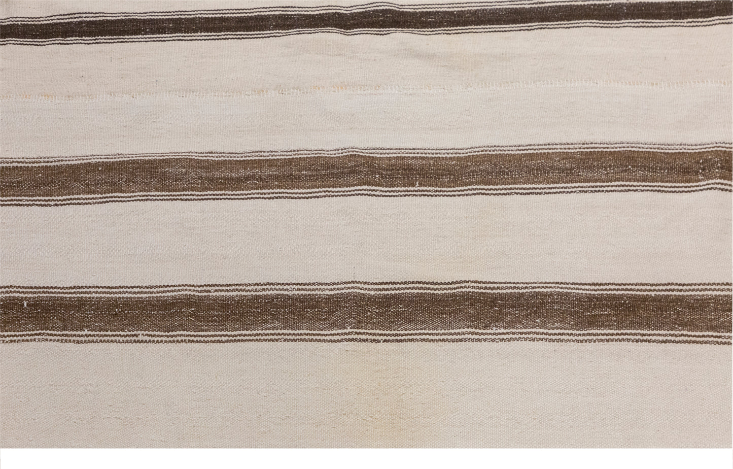 Minimalist Striped Goat Hair 240 × 280 cm 7.9 × 9.2 ft