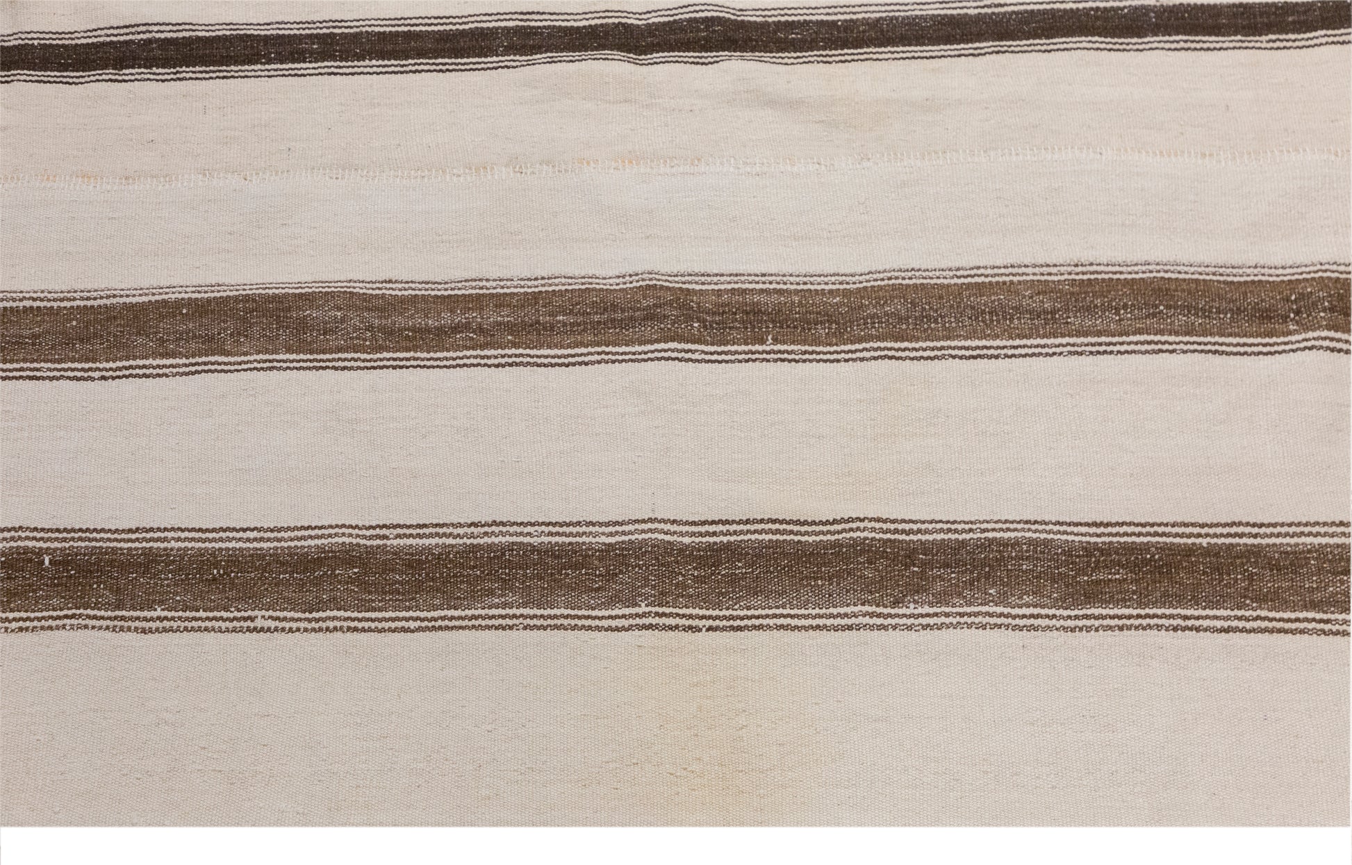 Minimalist Striped Goat Hair 240 × 280 cm 7.9 × 9.2 ft