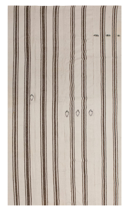 Minimalist Turkish Kilim 172x305 cm | 5.6×10.0 ft