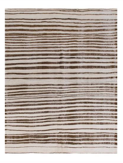 Minimalist Turkish Kilim 175x220 cm | 5.7×7.2 ft