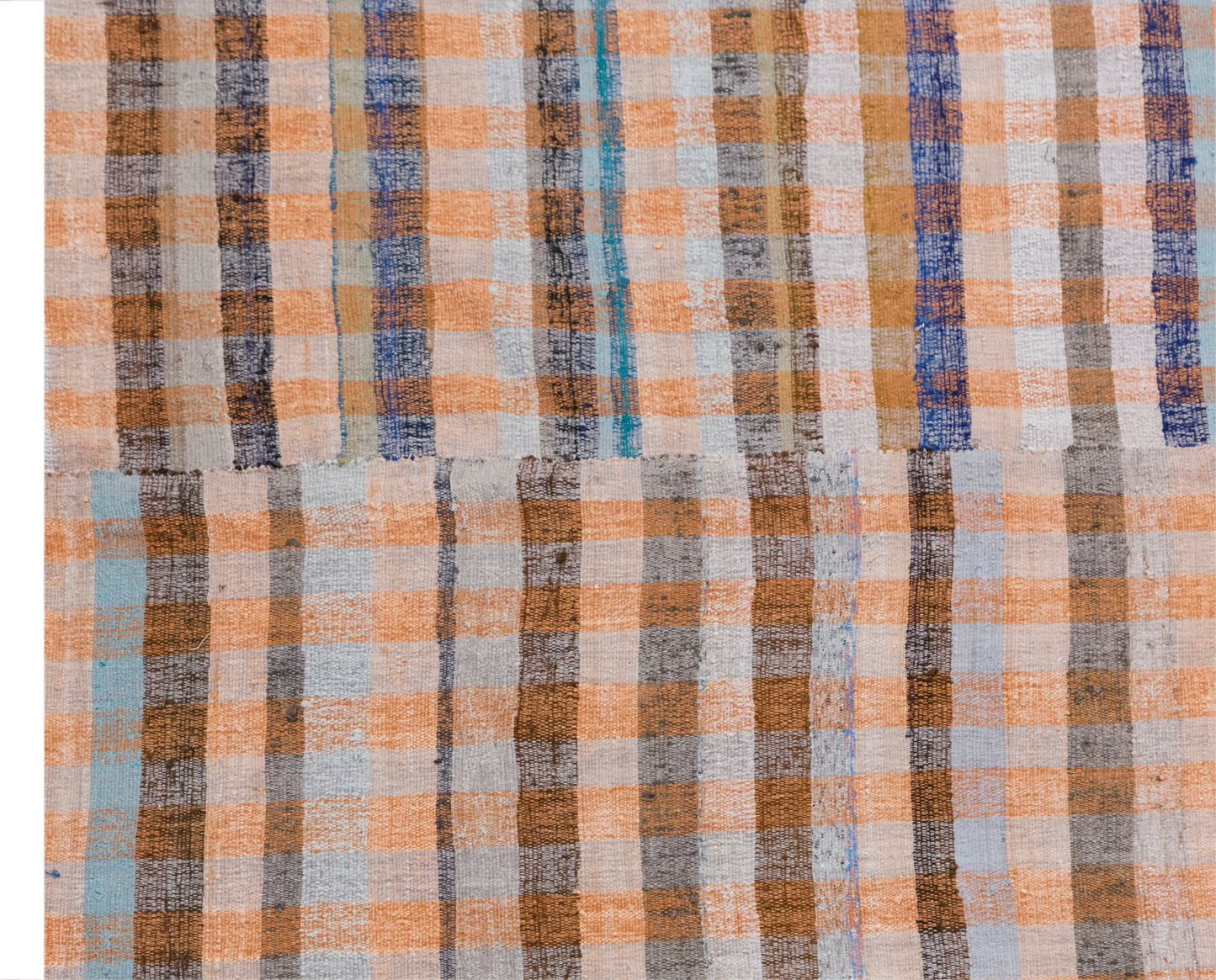 Minimalist Turkish Kilim 225x350 cm | 7.4×11.5 ft