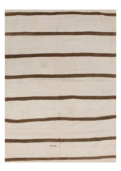 Minimalist Turkish Kilim Rug 150x200 cm | 4.9x6.6 ft