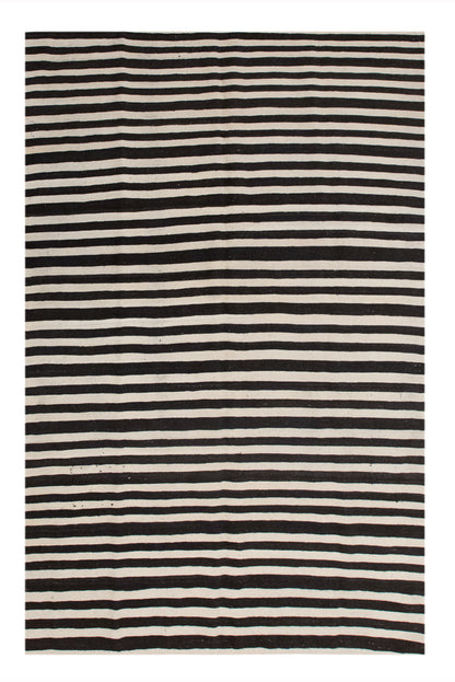 Minimalist Turkish Kilim Rug 162x265 cm | 5.3x8.7 ft