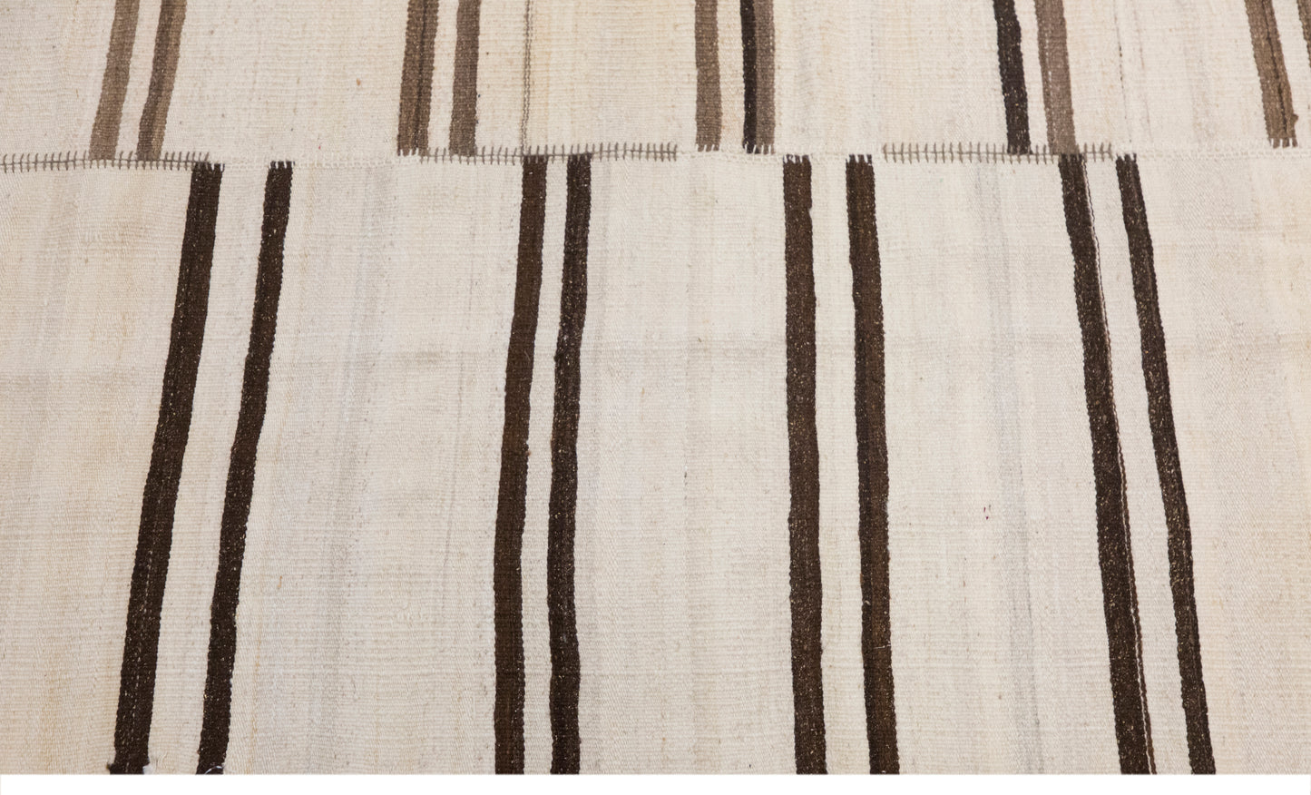 Minimalist Turkish Kilim Rug 200x250 cm | 6.6x8.2 ft