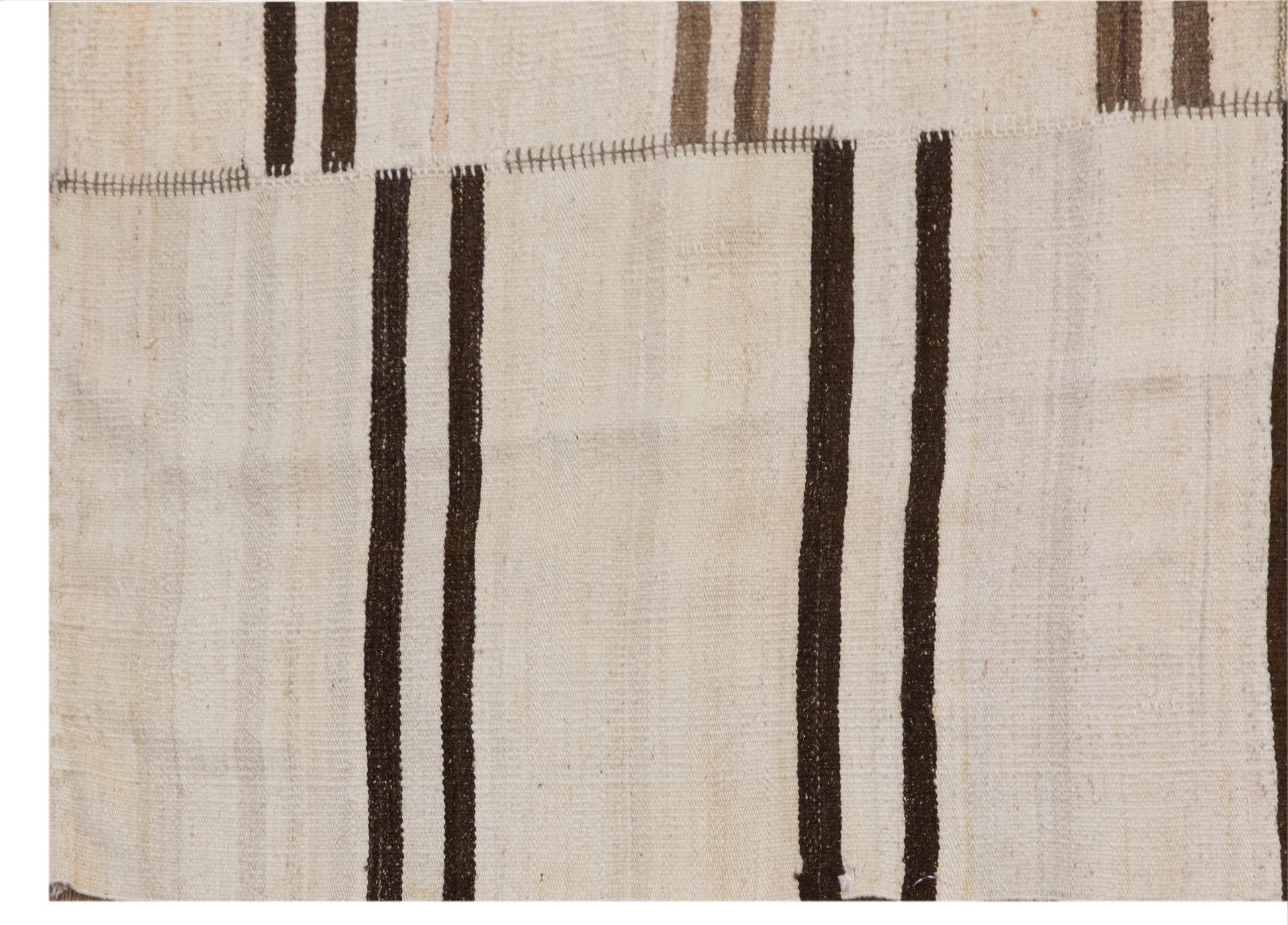 Minimalist Turkish Kilim Rug 200x250 cm | 6.6x8.2 ft