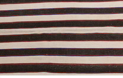 Minimalist Turkish Kilim Rug 235x300 cm | 7.7x9.8 ft