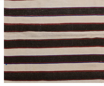 Minimalist Turkish Kilim Rug 235x300 cm | 7.7x9.8 ft