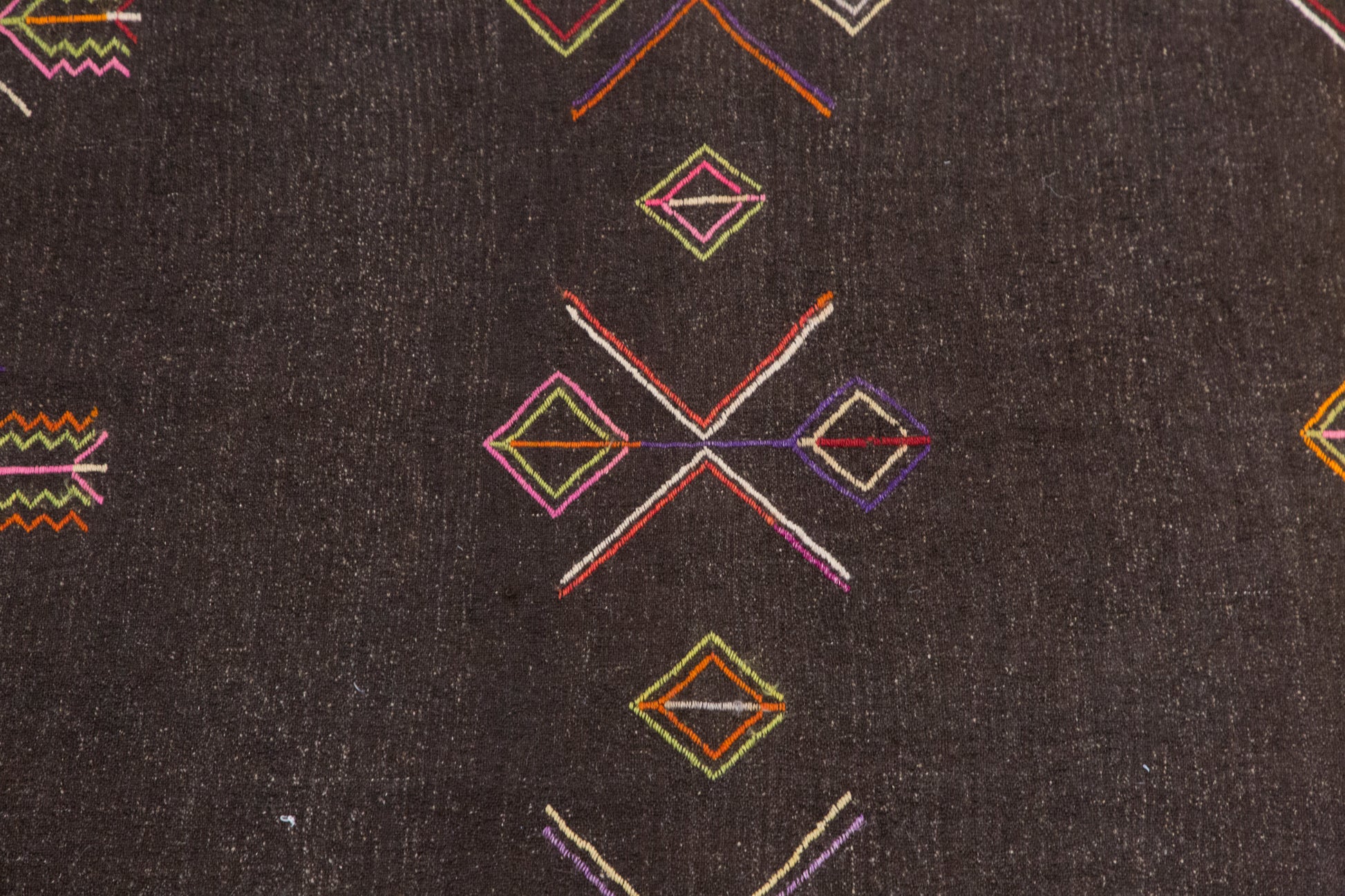 Minimalist Turkish Kilim Rug 265x260 cm | 8.7x8.5 ft