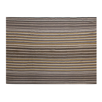 Minimalist Turkish Kilim Rug 275x370 cm | 9.0x12.1 ft
