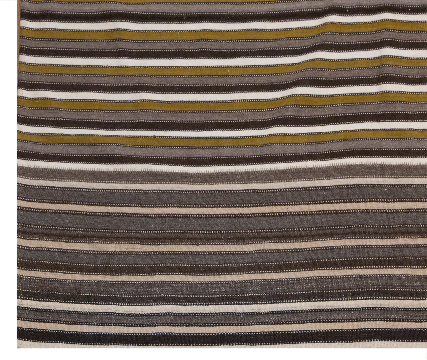 Minimalist Turkish Kilim Rug 275x370 cm | 9.0x12.1 ft