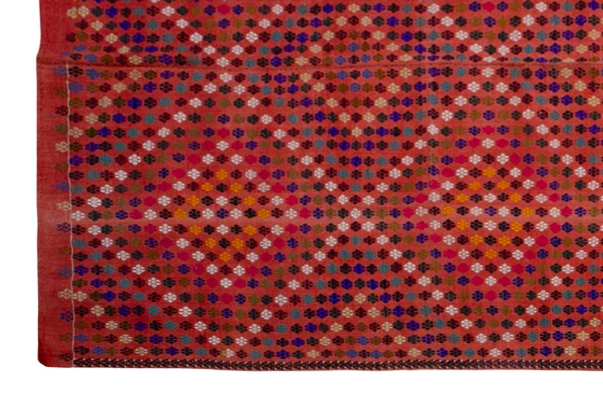 Minimalist Vintage Kilim Rug 194x282 cm (6'4" x 9'3")