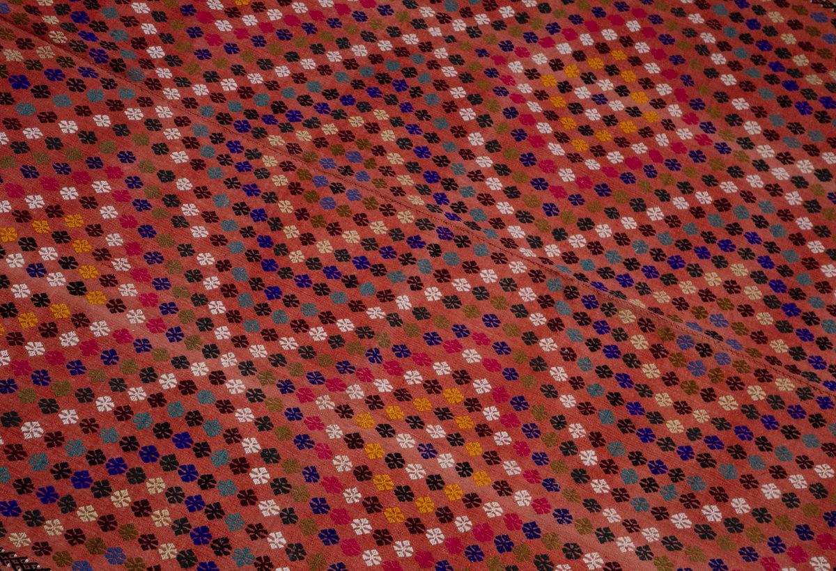 Minimalist Vintage Kilim Rug 194x282 cm (6'4" x 9'3")