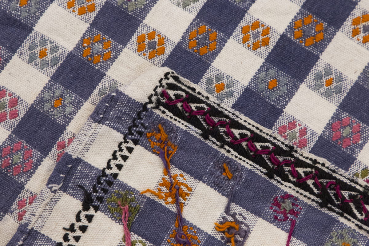 Minimalist Vintage Turkish  Runner, 80 x 430 cm / 2.6 x 14.1 ft
