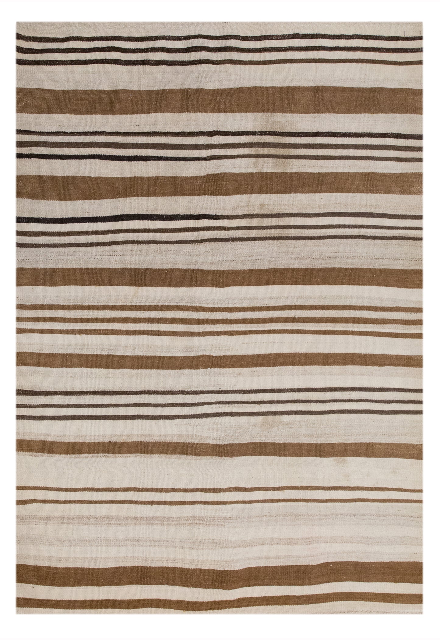 Minimalist Vintage Turkish Kilim Rug 116x165 cm (3.8x5.4 ft)