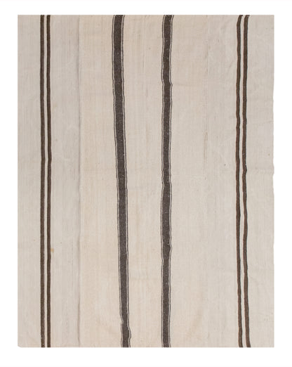 Minimalist Vintage Turkish Kilim Rug 170x225 cm (5.6x7.4 ft)
