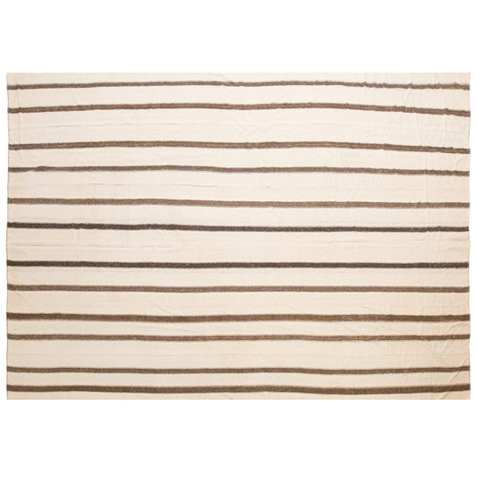 Minimalist Vintage Turkish Kilim Rug 317 x 485 cm (10'5" x 15'11")