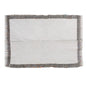 Modern Striped Cotton Kilim Rug, 115x180 cm / 3'9 x 5'11 ft