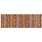 Multicolor Konya Striped Hallway Rug, 3.1 x 12.8 ft, 94 x 387 cm