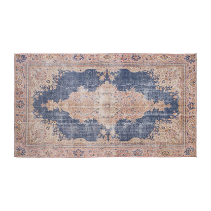 Natural Dyed Rug | Vintage Wool Rug 5'9"x9'11"