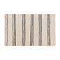 Neutral, Striped Turkish Kilim Rug – 4'9" x 6'9" (146 x 205 cm)