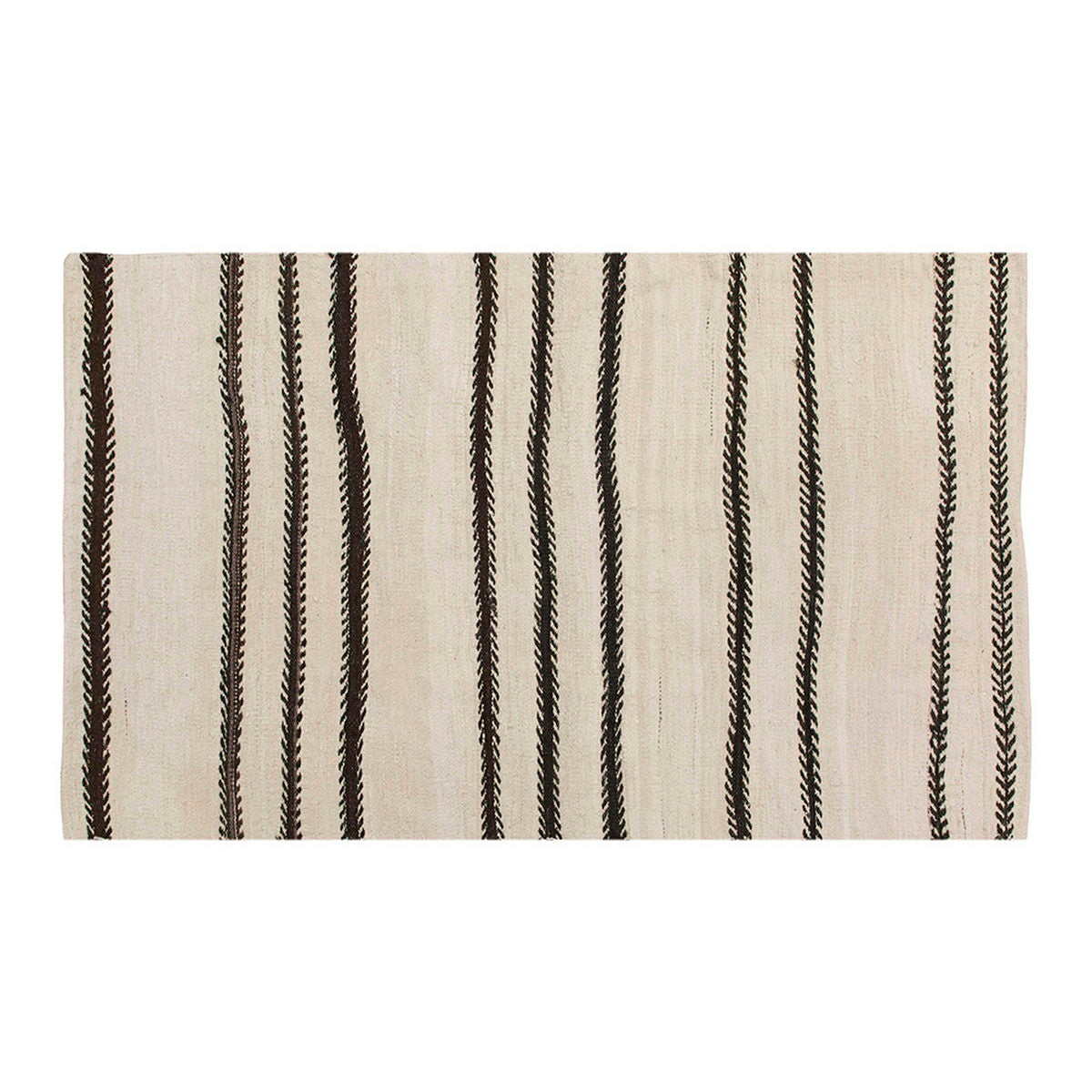 Neutral Kilim 3'6" x 5'11" feet 107 x 180 cm