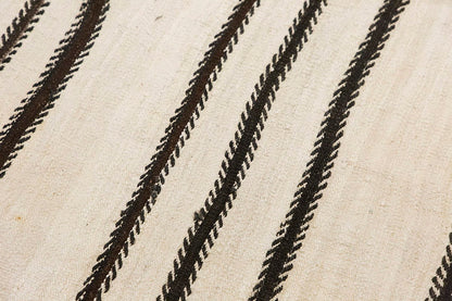 Neutral Kilim 3'6" x 5'11" feet 107 x 180 cm
