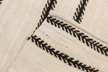 Neutral Kilim 3'6" x 5'11" feet 107 x 180 cm