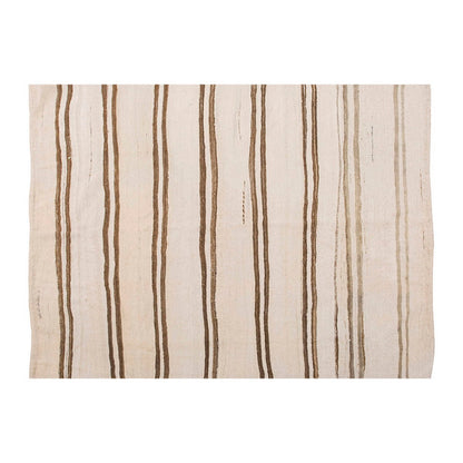Neutral Kilim 4'8" x 5'7" feet 142 x 170 cm
