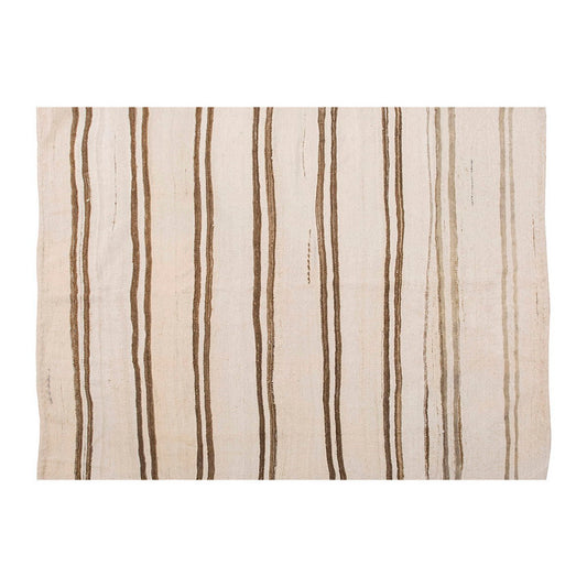 Neutral Kilim 4'8" x 5'7" feet 142 x 170 cm
