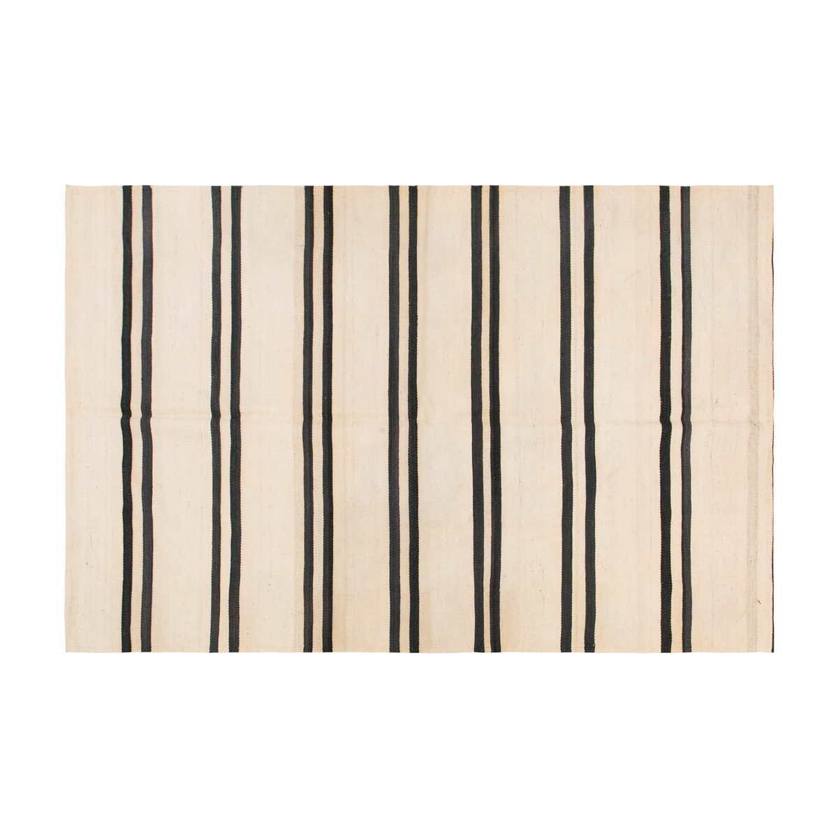 Neutral Kilim 4'8" x 7" feet 143 x 210 cm